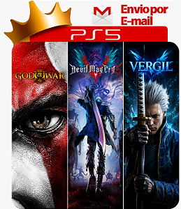 God of war 3 + Devil May Cry 5 + Vergil PS5 Digital
