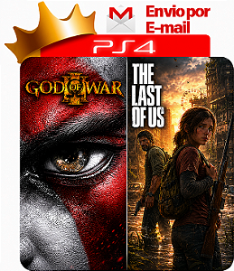 God of war 3 + the last of us PS4 digital