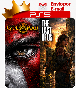 God of war 3 + the last of us PS5 digital