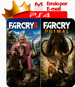 Far cry 4 + Far Cry Primal PS4 Digital