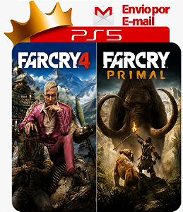 Far cry 4 + Far Cry Primal PS5 Digital