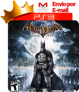 batman arkhan asylum para ps3 em mídia digital