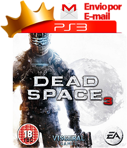 Dead Space 3 para PS3 em mídia digital