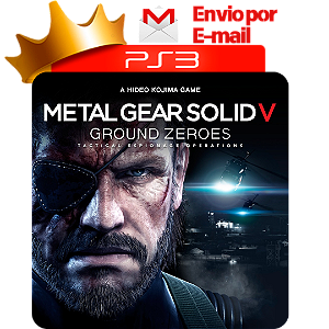metal gear 5 ground zeroes legendado para ps3 em mídia digital