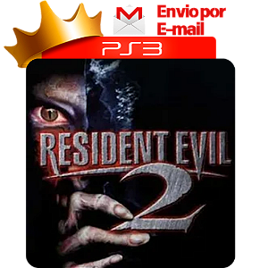 resident evil 2 classico de ps1 pra ps3 em mídia digital