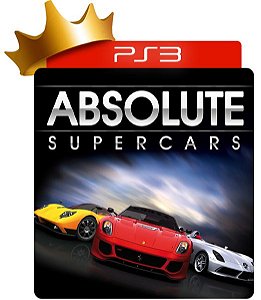 Absolute Cars para PS3 em mídia digital
