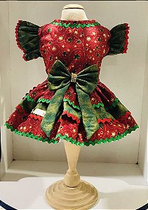 VESTIDO MANGA BONECA ESTRELA