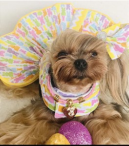 VESTIDO PÁSCOA COELHO