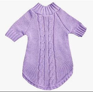Blusa Tricô Pet Lilás