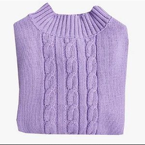 Blusa Tricô Adulto Lilás
