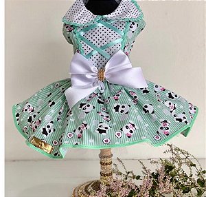 Vestido Espartilho Panda