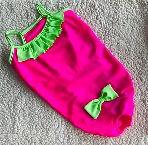Maiô Pink neon