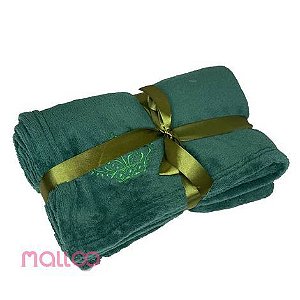 Cobertor Microfibra Verde Escuro