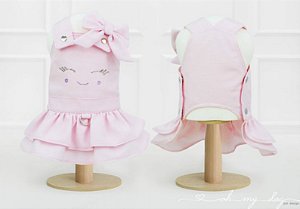 VESTIDO JARDINEIRA FUNNY ROSA