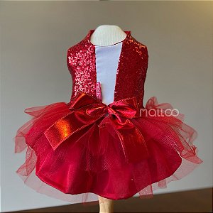 VESTIDO ANELISE VERMELHO