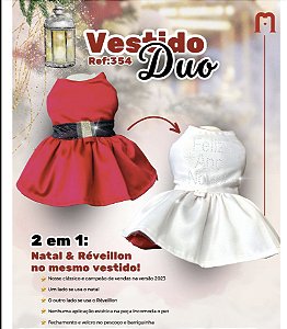 Vestidinho natal ano novo