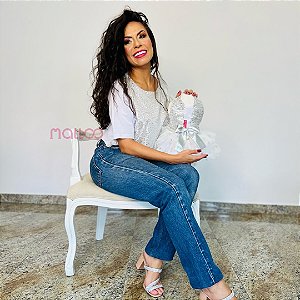 T SHIRT GLAM PAETÊ PRATA