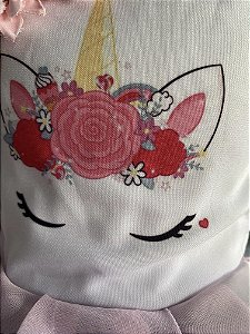 vestido unicórnio babado