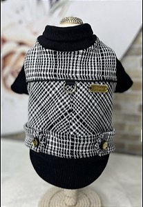 JAQUETA DELICATE PRETA/BLUSA PRETA