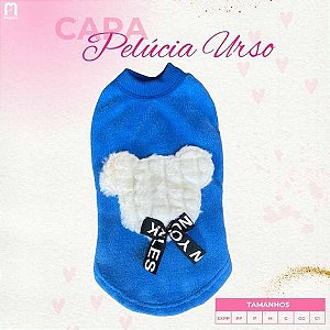 Capa Pelúcia Urso Royal