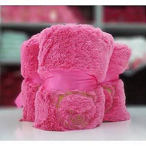 Manta Térmica Pet Rosa Chiclete