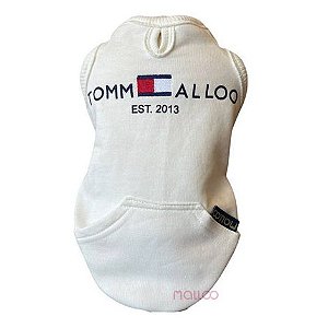 MOLETOM TOMMY PET OFF WHITE
