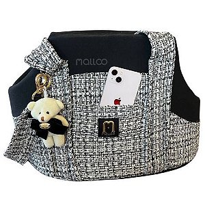 Bolsa Tweed  PRETA