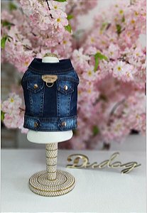 JAQUETA JEANS BOLSO/LAPELAS