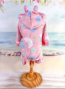 PIJAMINHA LUA E ESTRELA ROSA