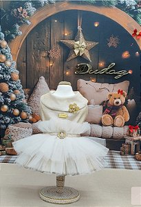 VESTIDO LOVELY DOURADO