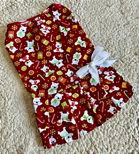 Vestido natal urso