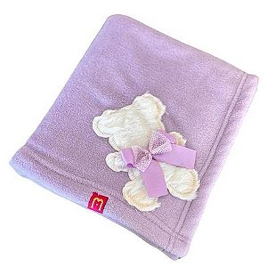 COBERTOR FLEECE LILÁS