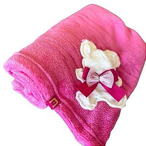 COBERTOR FLEECE PINK