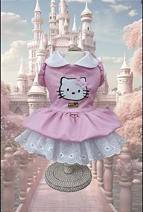 VESTIDO ROSA KITTY