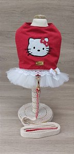 PEITORAL VERMELHO KITTY