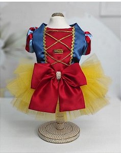 VESTIDO BRANCA DE NEVE PRÉ VENDA