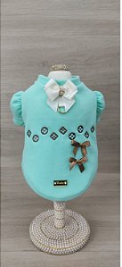 MOLETOM LAÇOS VERDE BEBE pré venda