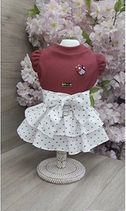CORAÇÃO/BLUSA vermelho