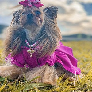 Vestido Chiquinha pink