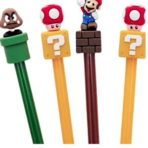 Caneta Divertida- Super Mario