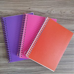 Caderno de Anotação sem Pauta - Neon