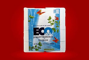 Papel Hig. Rolao 8x300 Branco Ecopaper
