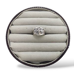 ANEL PRATA DRAGAO MASCULINO