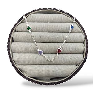 PULSEIRA PRATA CORAÇÃO