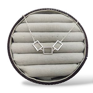PULSEIRA PRATA RETANGULO