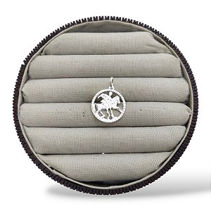 PINGENTE PRATA SÃO JORGE 20MM