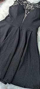 Vestido Godê Curto Renda Amália
