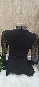 Macacão Feminino Manga Longa Luxo