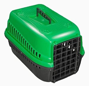 Caixa  De Transporte Para Cães Gatos N2 - Verde