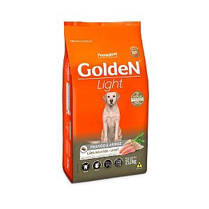 Ração Golden Fórmula Light para Cães Adultos 15kg